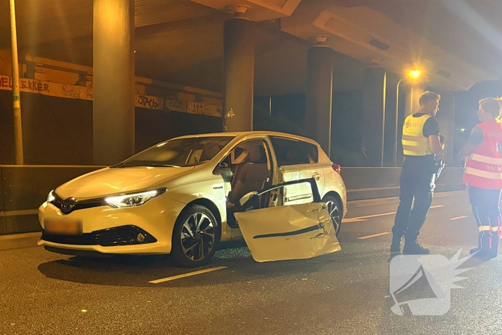 Meerdere voertuigen betrokken bij ongeval