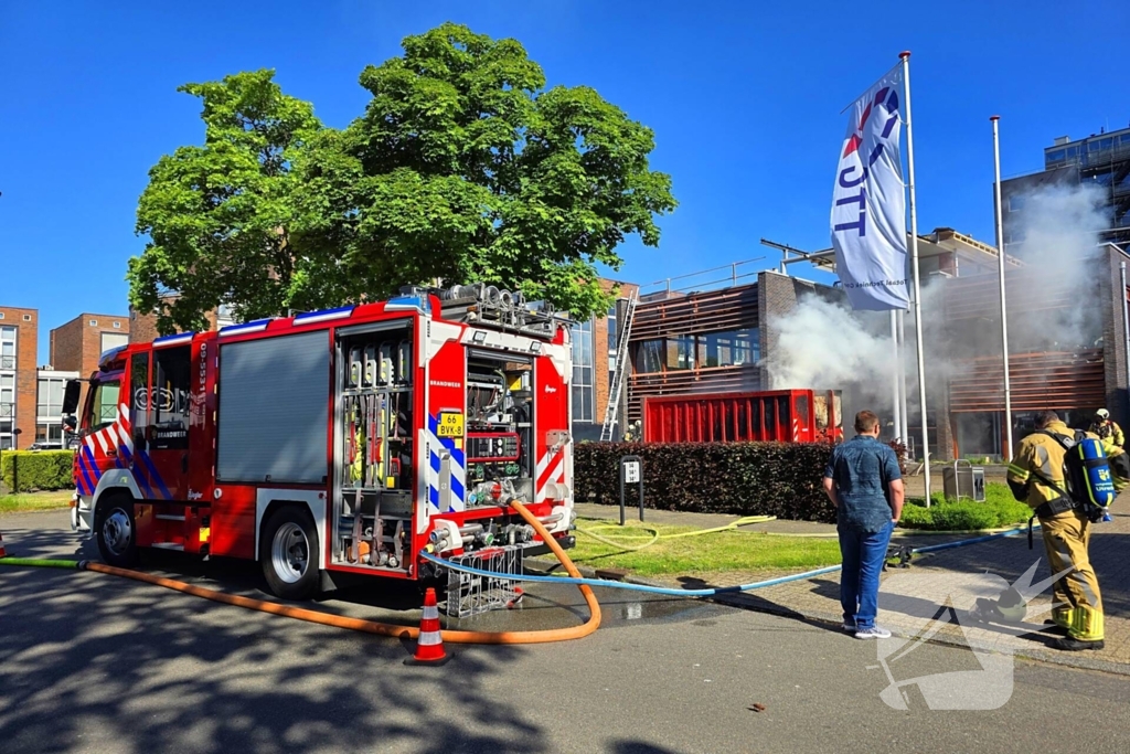 Containerbrand snel onder controle