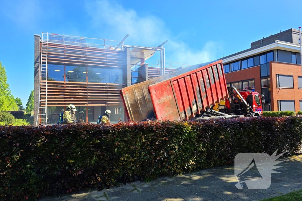 Containerbrand snel onder controle