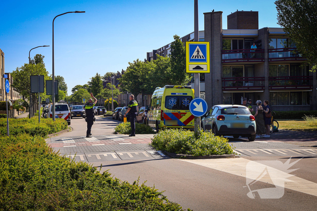 Fietser aangereden op zebrapad