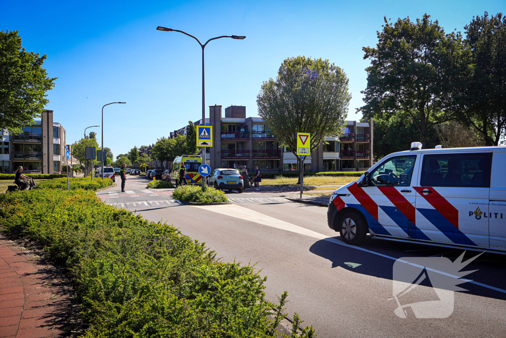 Fietser aangereden op zebrapad