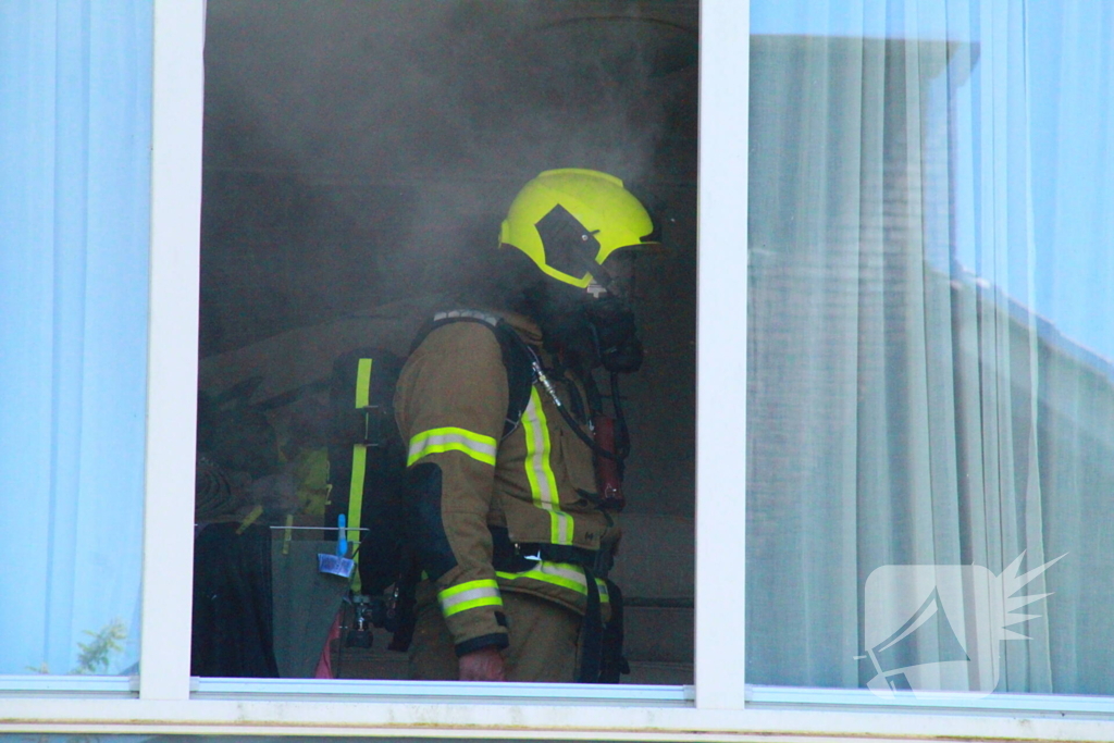 Brand in woning snel onder controle