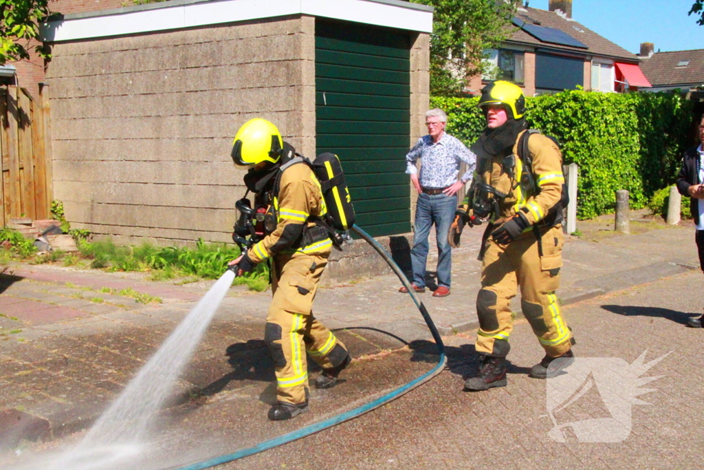 Veel rookontwikkeling bij woningbrand