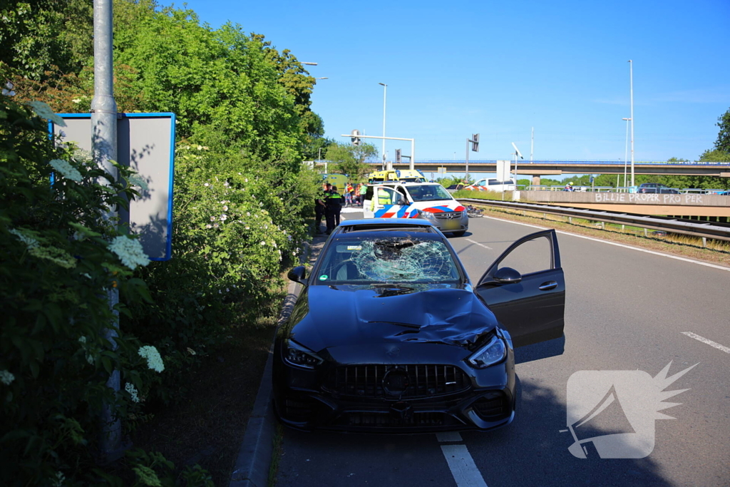 Fietser geschept en overleden