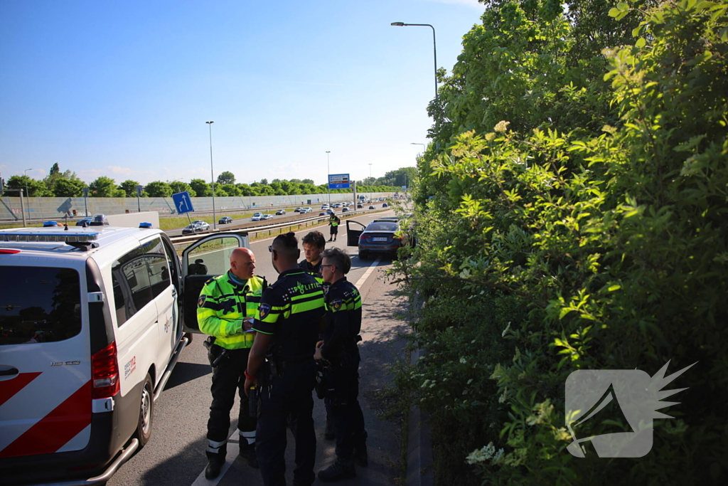 Fietser geschept en overleden