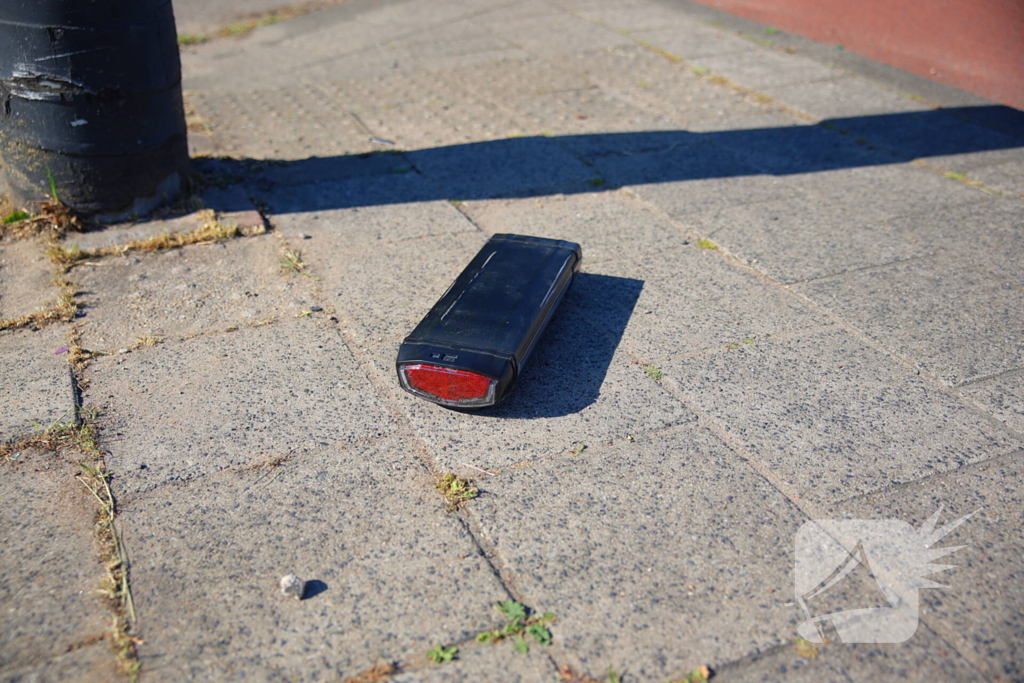 Fietser geschept en overleden