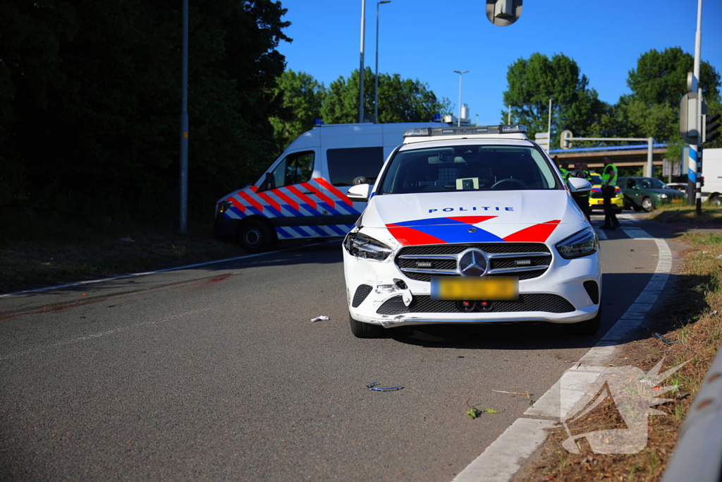 Fietser geschept en overleden