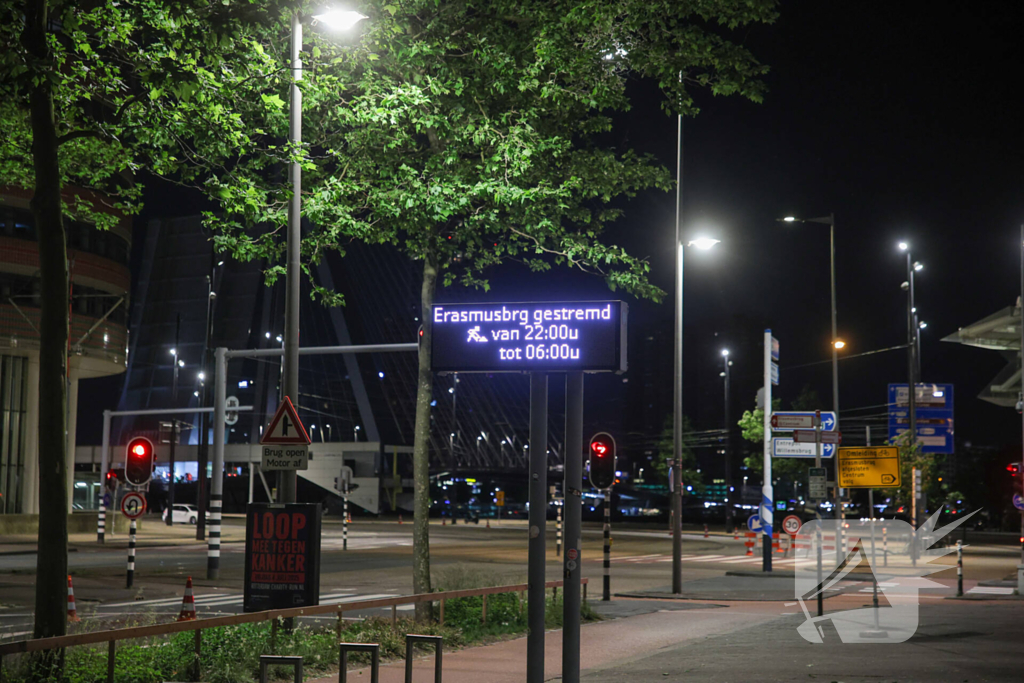 Brug gestremd wegens onderhoud