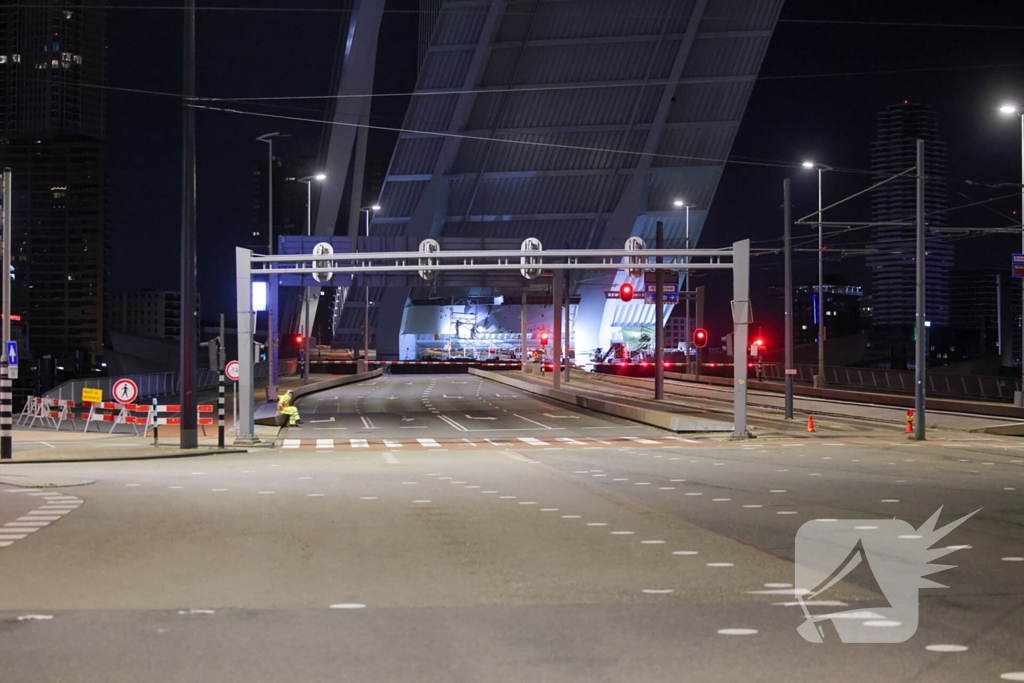 Brug gestremd wegens onderhoud
