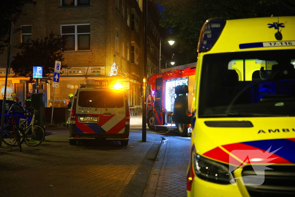Brand in coffee bar leidt tot rookoverlast