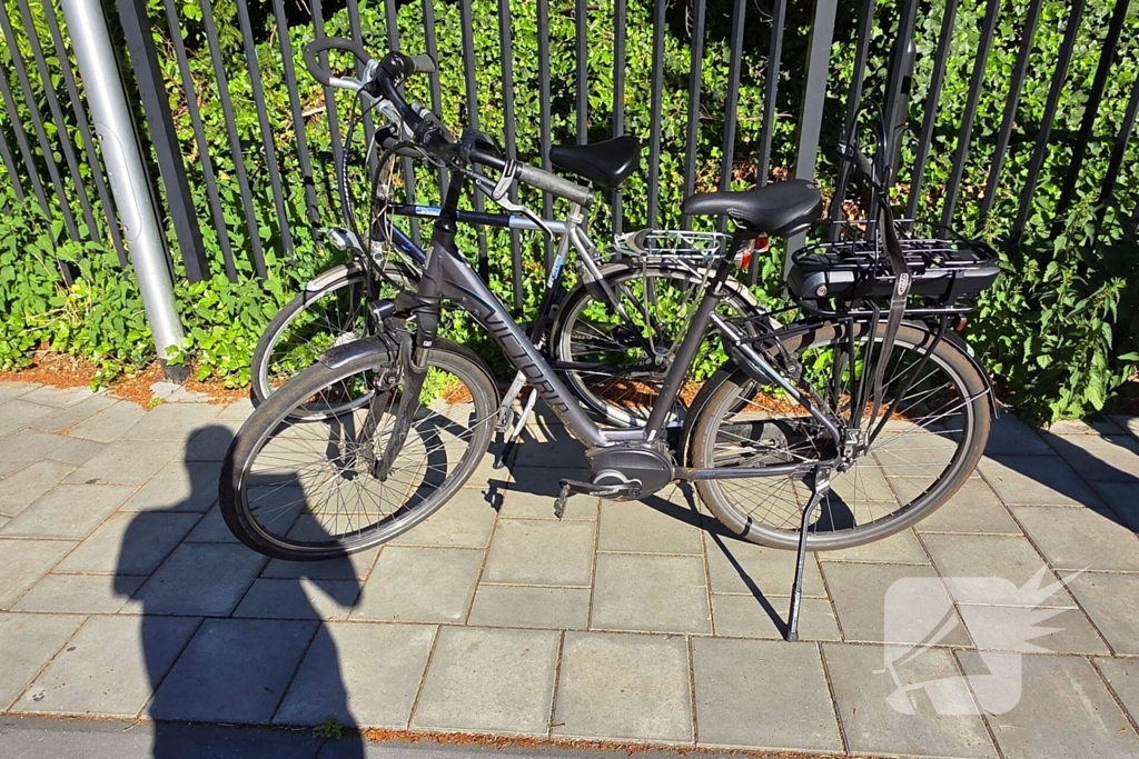 Ongeval tussen fietser en automobilist op rotonde