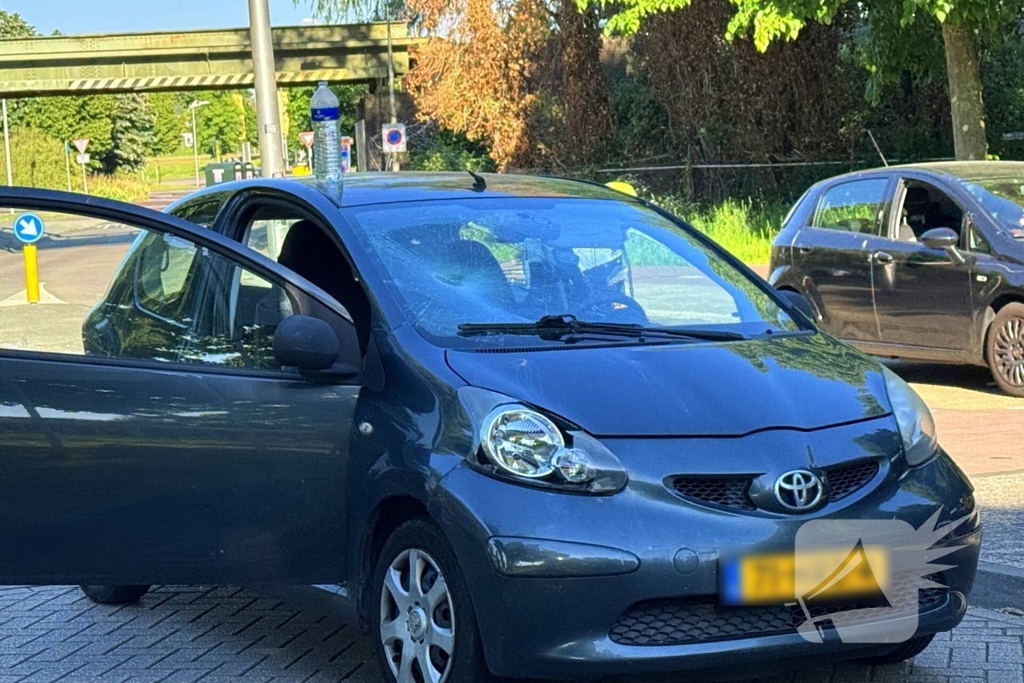 Fietser geschept op oversteekplaats