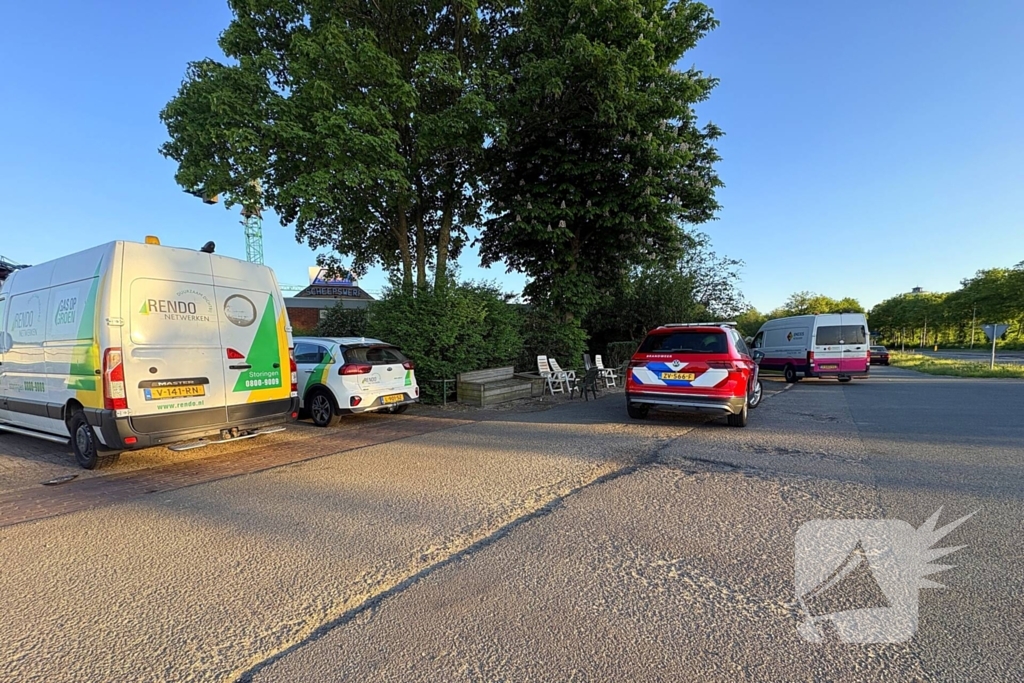 Hulpdiensten ingezet voor brand in loods