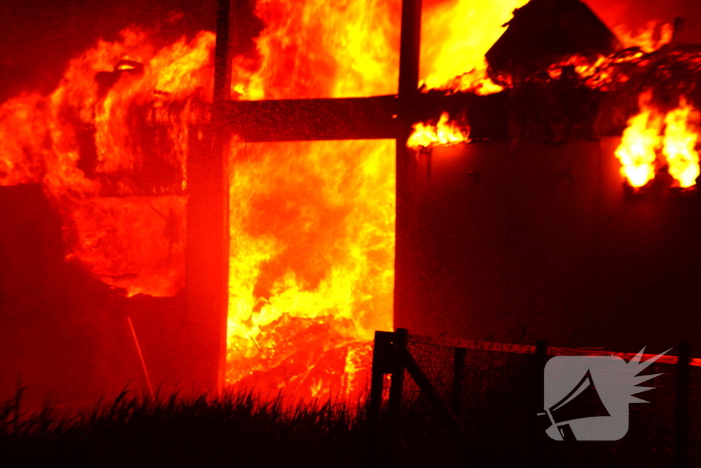 Brand in tijdelijke units zorgt voor rookoverlast