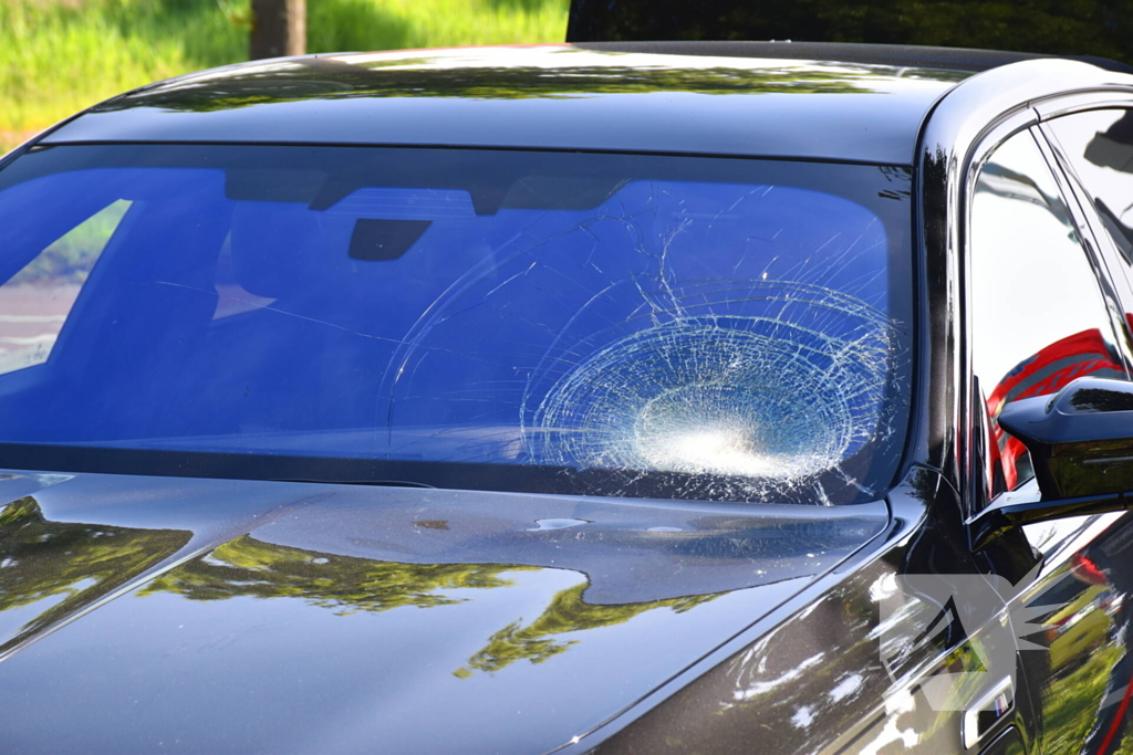 Zwaargewonde fietser na aanrijding