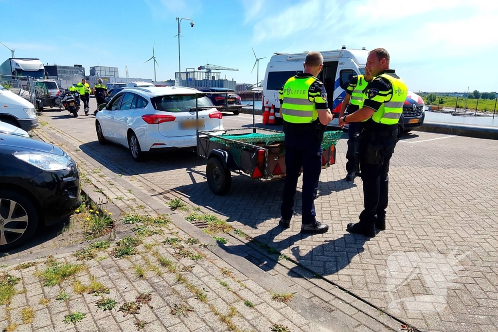 Aanhouding tijdens politiecontrole