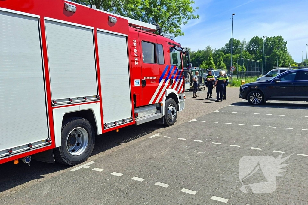 Gaslekkage tijdens graafwerkzaamheden