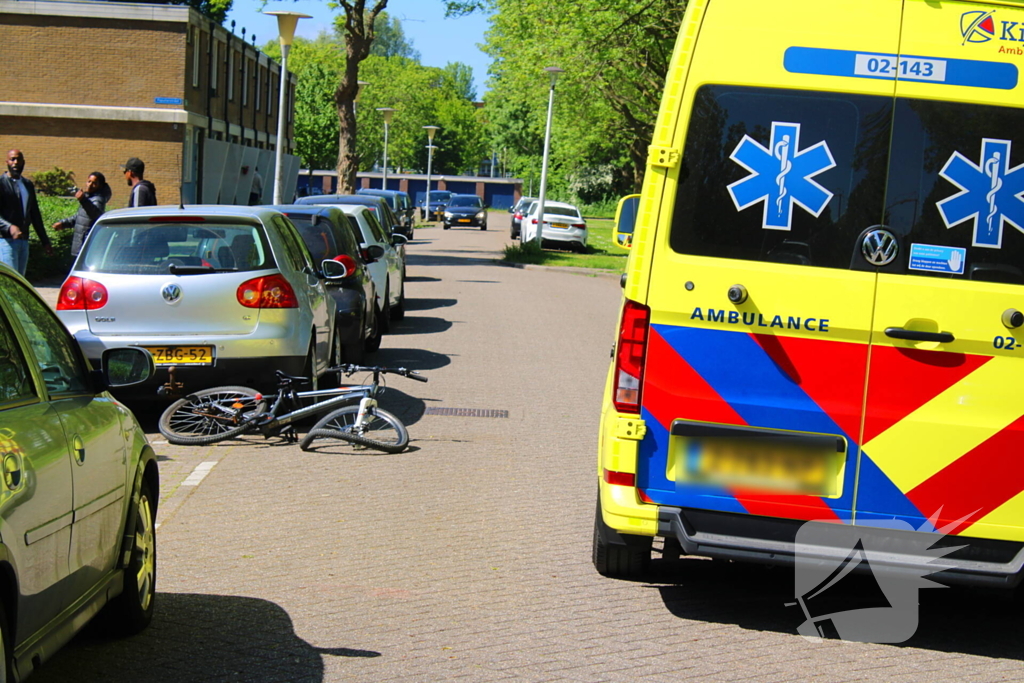 Fietser betrokken bij ongeval