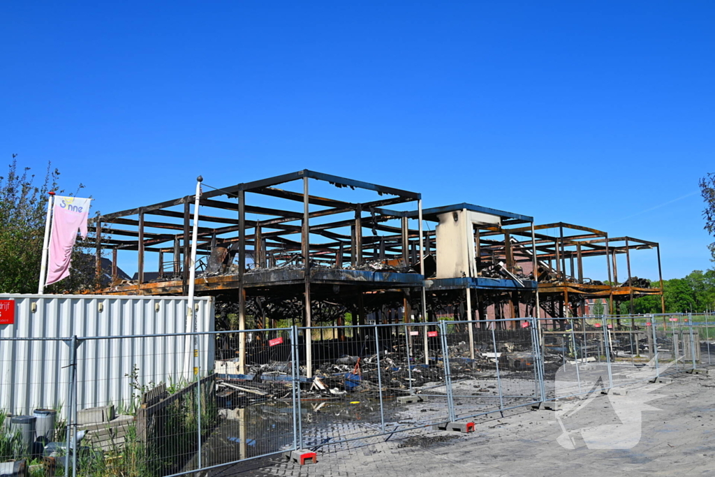 School verliest lokalen en inventaris door vuur