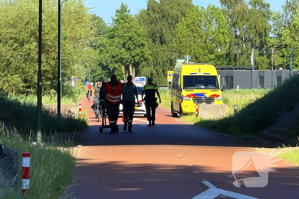 Ongeval op fietspad leidt tot gewonden