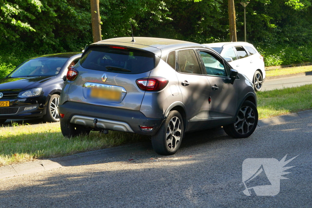 Fatbike komt in botsing met auto