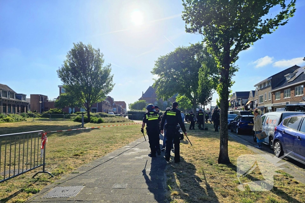 Demonstratie loopt uit de hand, politie grijpt in
