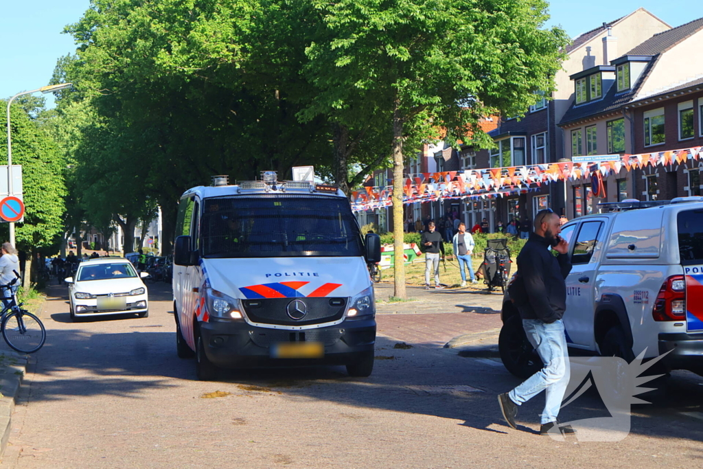 Demonstratie loopt uit de hand, politie grijpt in
