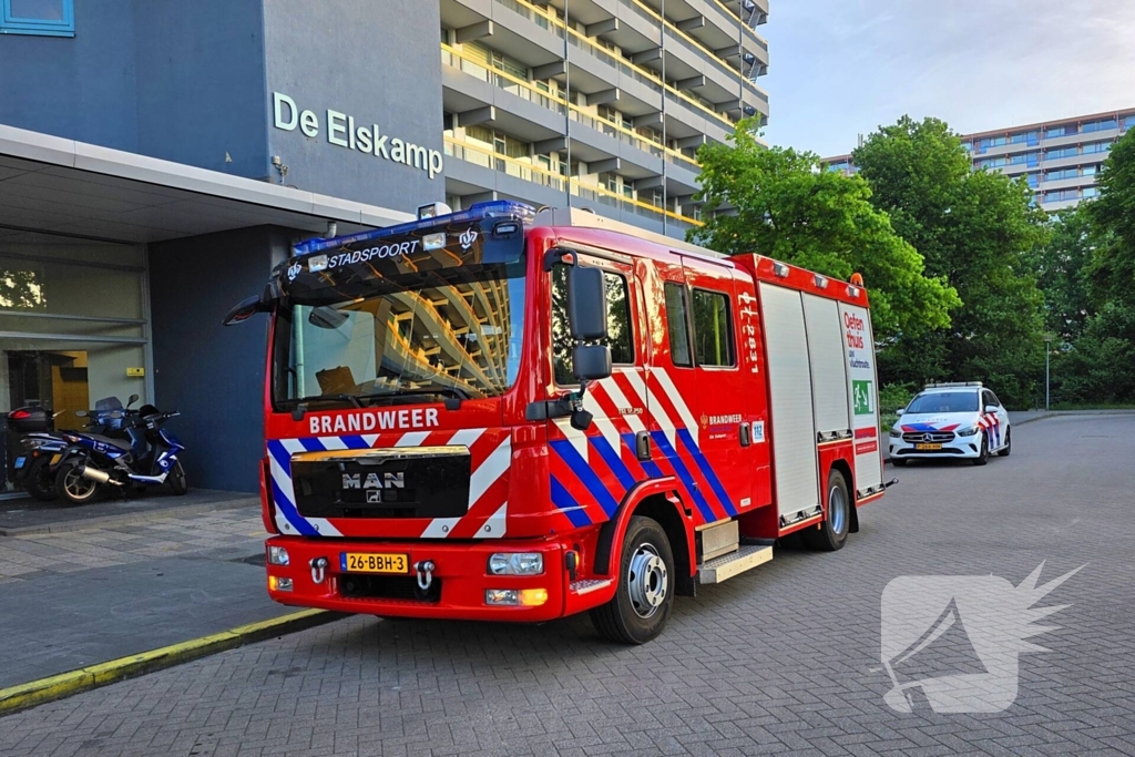Waterlekkage veroorzaakt schade aan meerdere appartementen