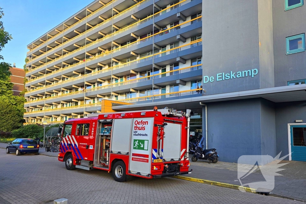 Waterlekkage veroorzaakt schade aan meerdere appartementen