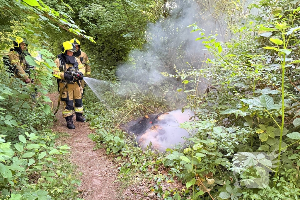 Brandweer ingezet voor buitenbrand