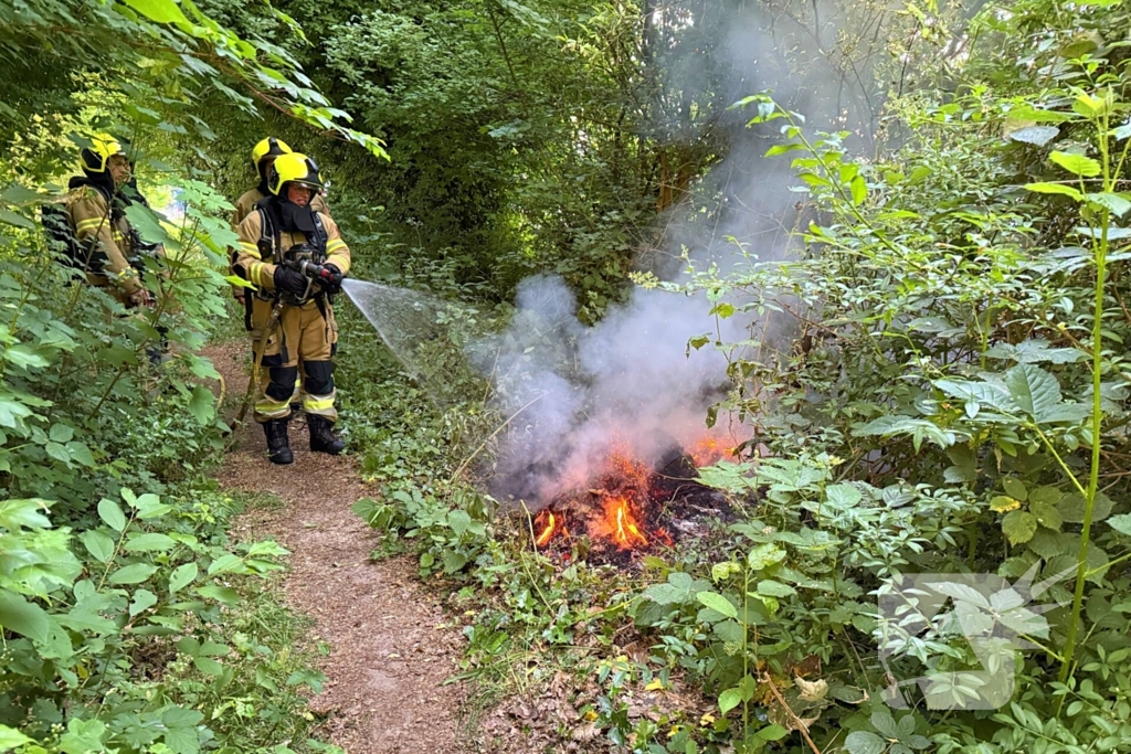 Brandweer ingezet voor buitenbrand