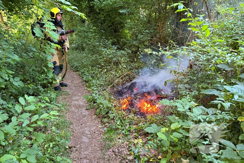 Brandweer ingezet voor buitenbrand