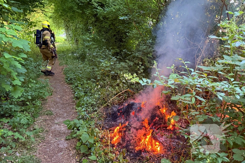 Brandweer ingezet voor buitenbrand