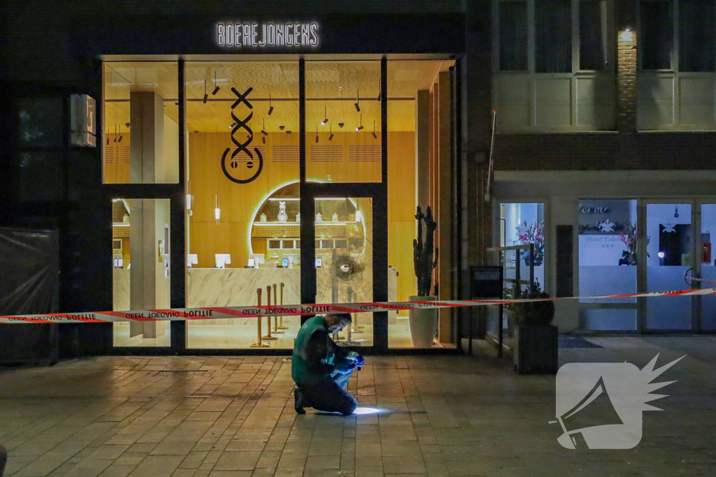 Explosie bij deur cannabiswinkel