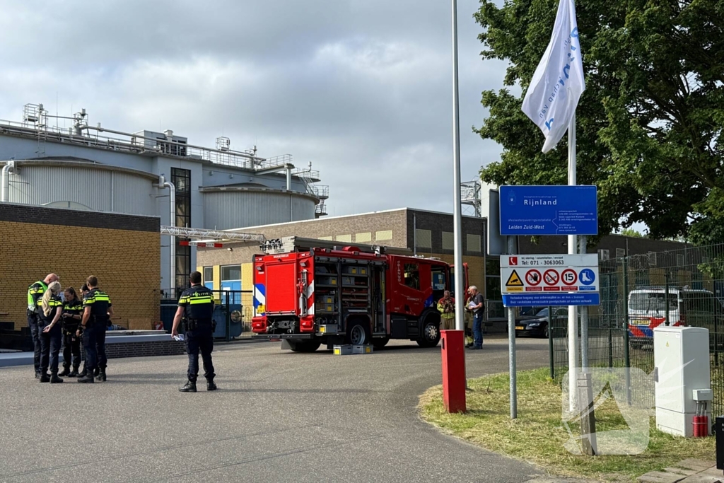 Ongeval met gevaarlijke stoffen Hoogheemraadschap van Rijnland