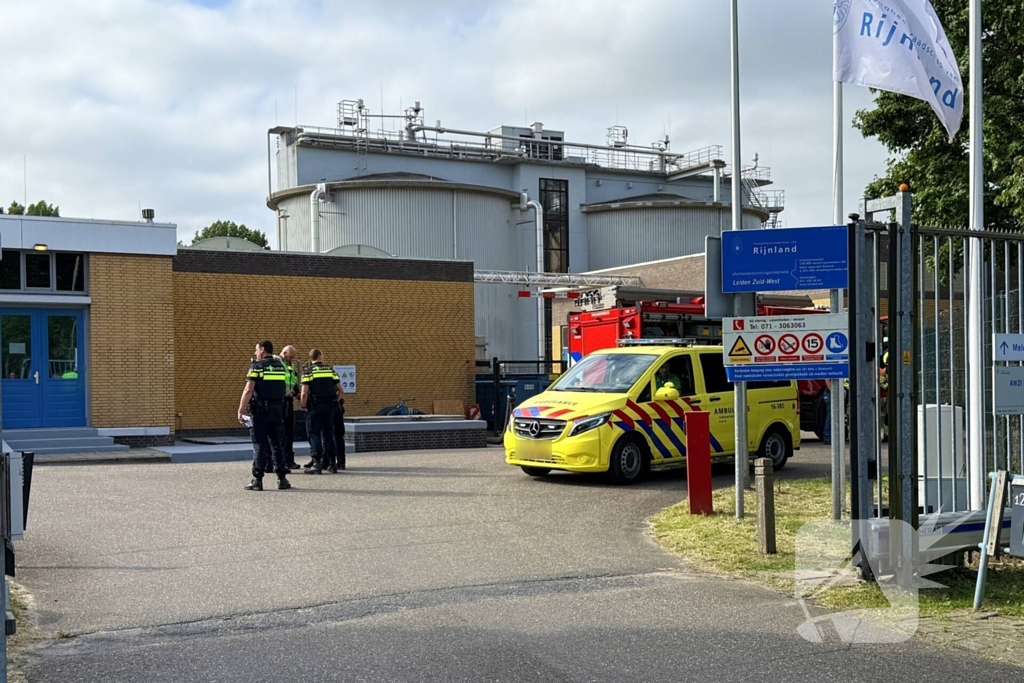 Ongeval met gevaarlijke stoffen Hoogheemraadschap van Rijnland