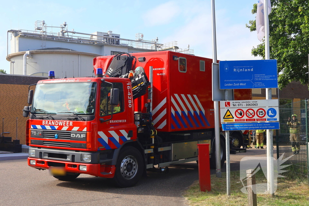 Ongeval met gevaarlijke stoffen Hoogheemraadschap van Rijnland