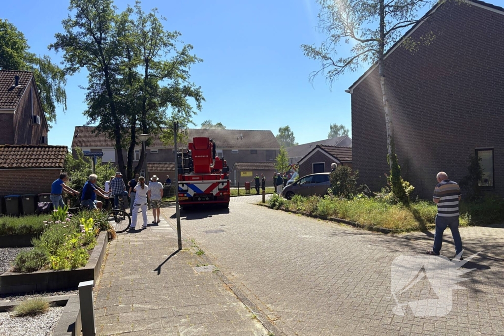Brand in woning zorgt voor rookontwikkeling