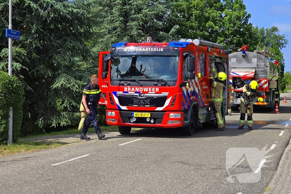Brand in woning met zonnepanelen