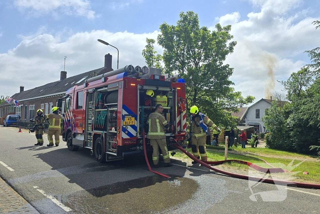 Brand in woning met zonnepanelen