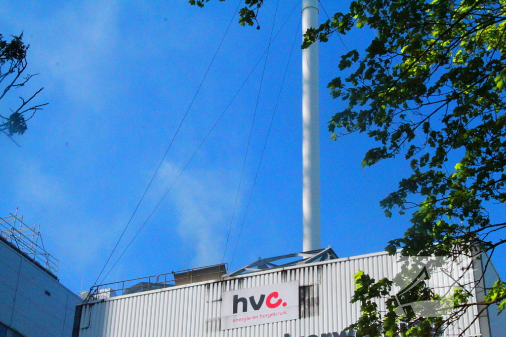 Grote brand in pand afvalverwerker