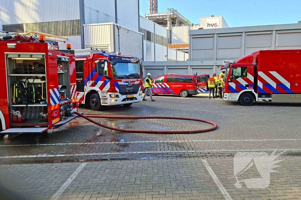 Grote brand in pand afvalverwerker