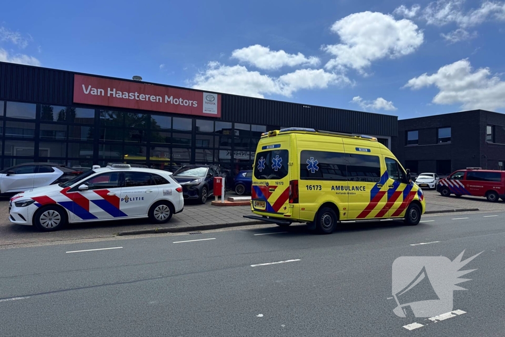 Brandweer in actie na melding van brand