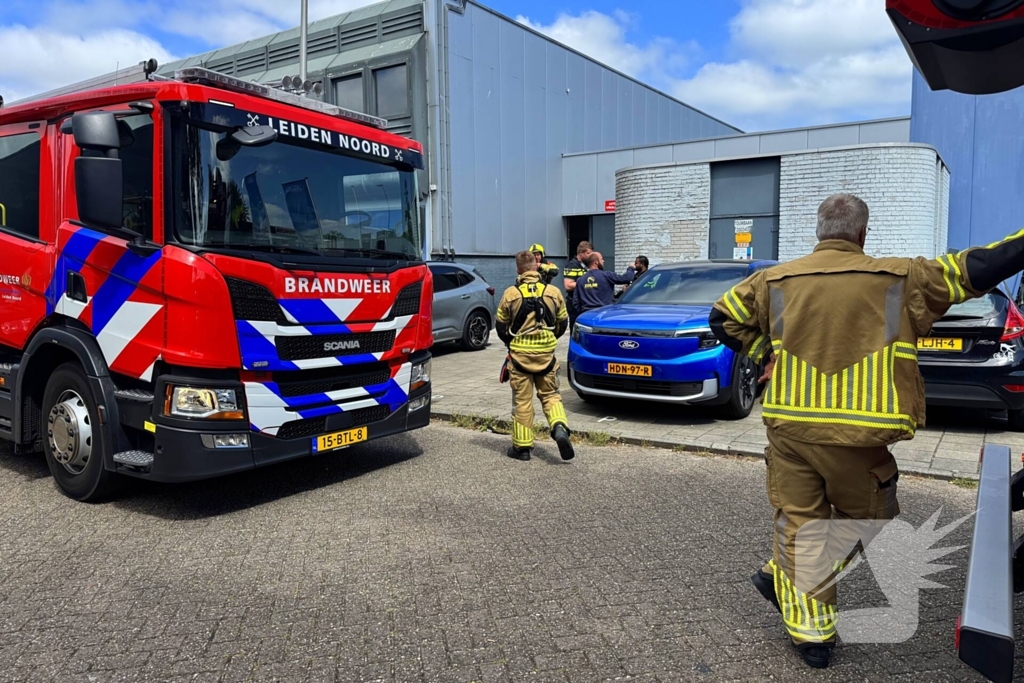 Brandweer in actie na melding van brand