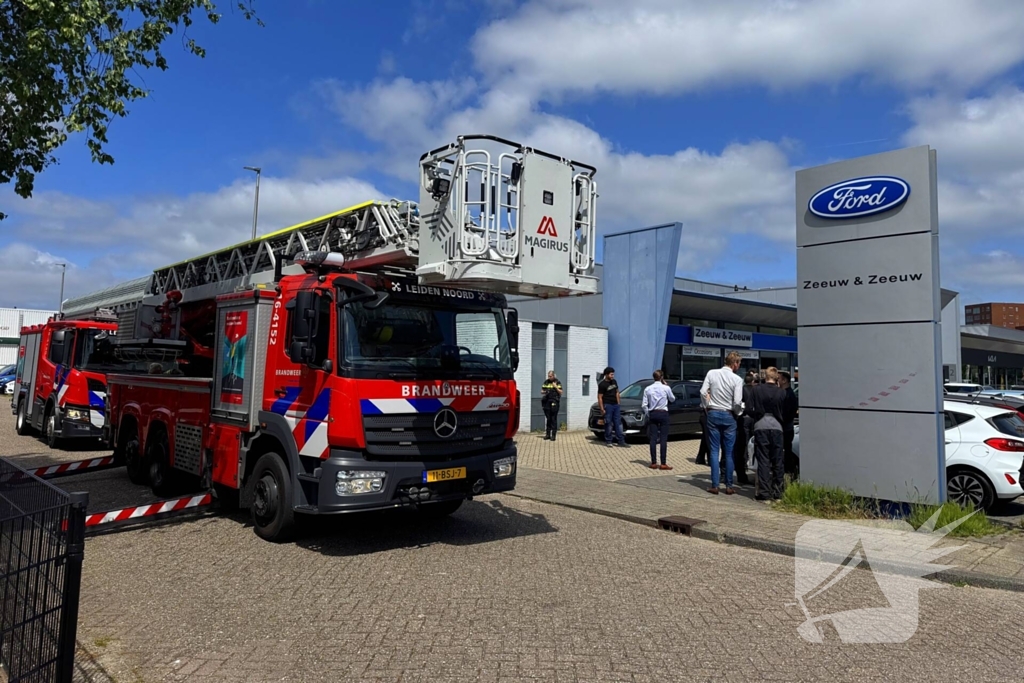 Brandweer in actie na melding van brand