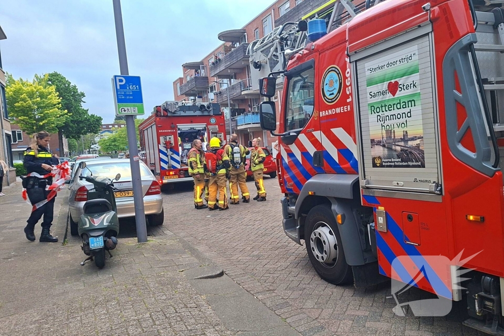 Brand in keuken leidt tot inzet brandweer