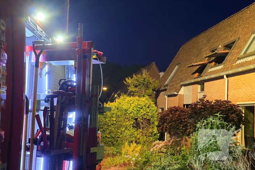 Bovenverdieping verwoest bij brand