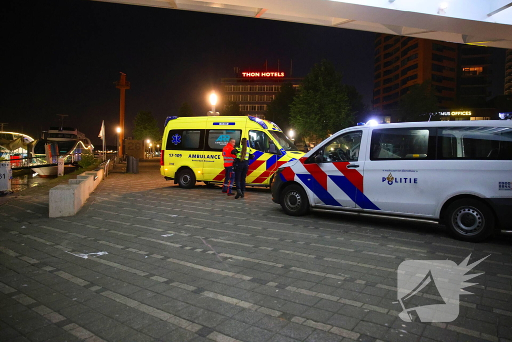 Drijfnatte man aangetroffen na zwemtocht