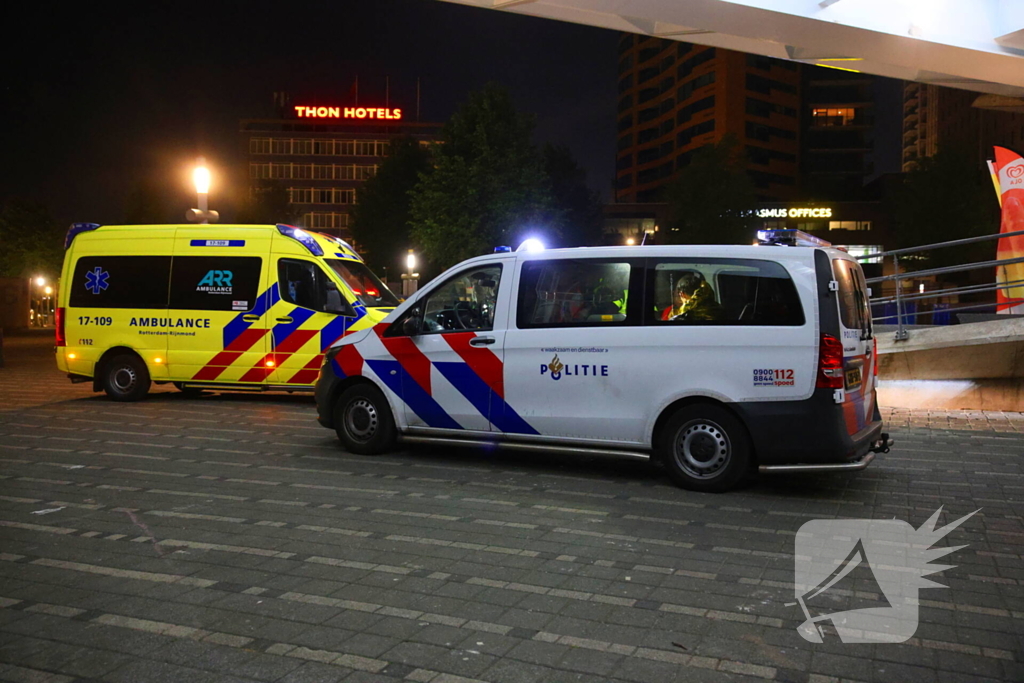 Drijfnatte man aangetroffen na zwemtocht