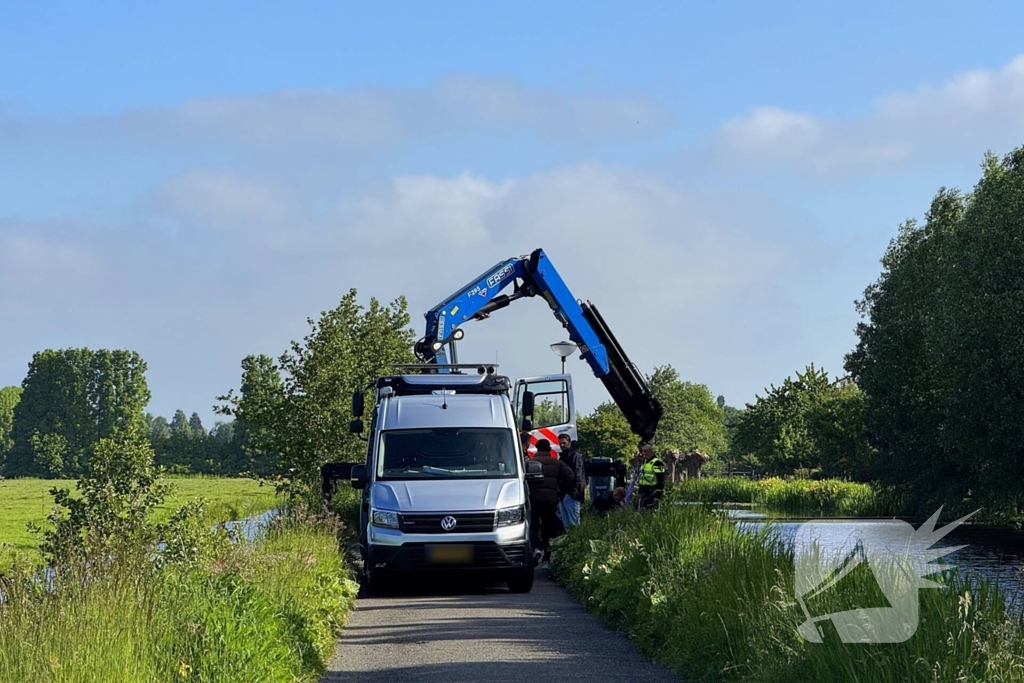 Overleden persoon aangetroffen in water